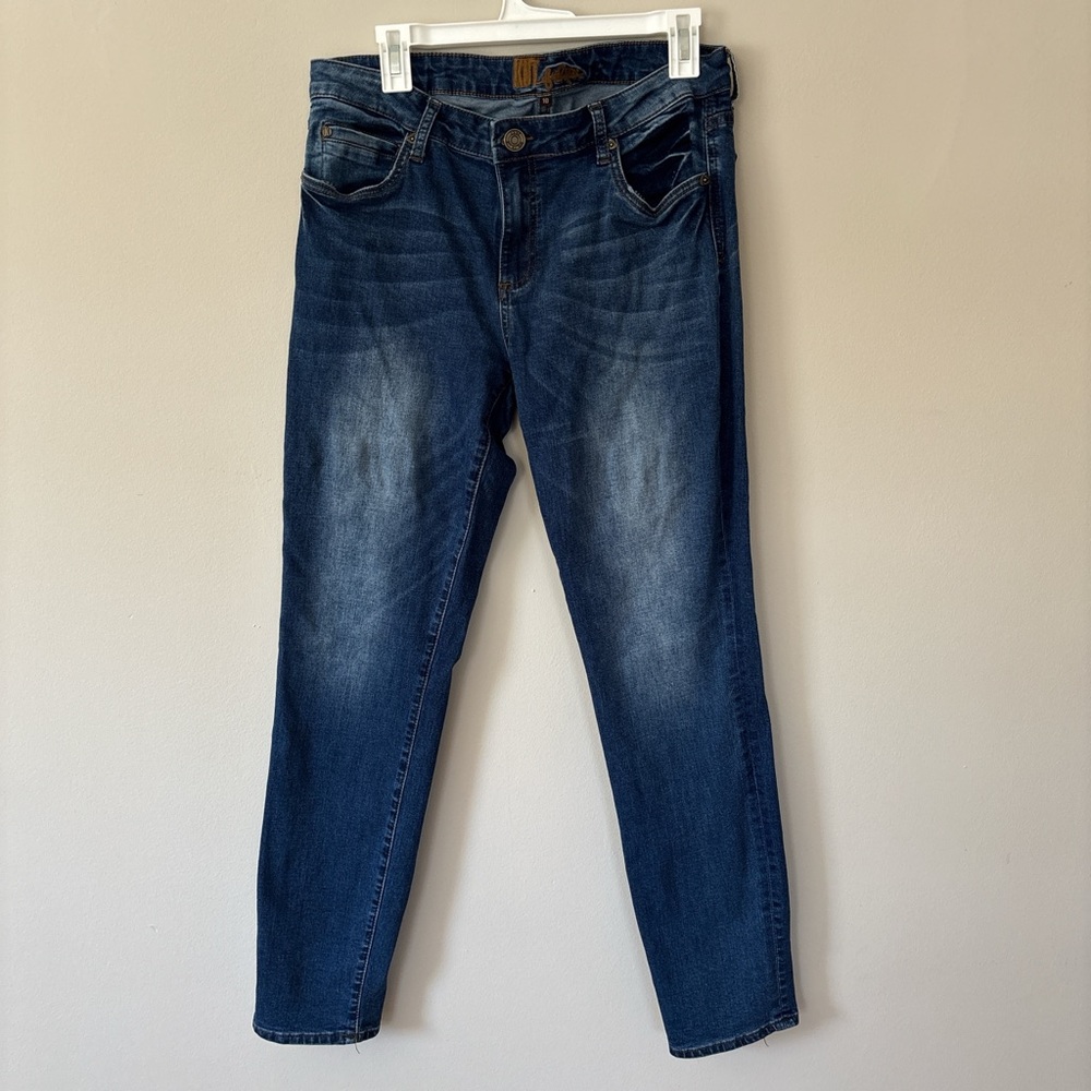 KUT from the Kloth Mia Skinny Jeans Medium Wash Size 10